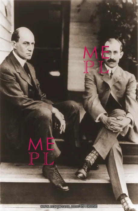 : Wilbur Wright and Orville Wright on the ? : Wilbur Wright and Orville Wright on the ?