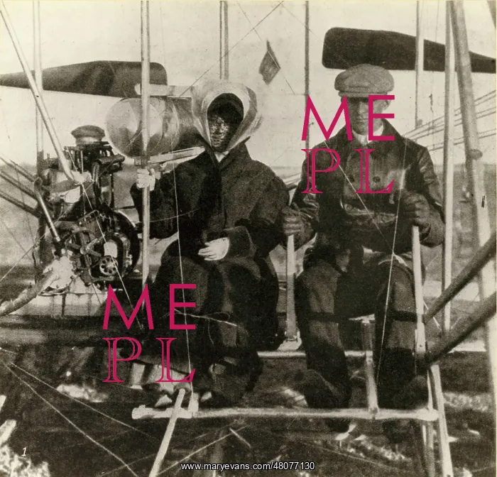 : Wilbur Wright and his sister Katherine : Wilbur Wright and his sister Katherine