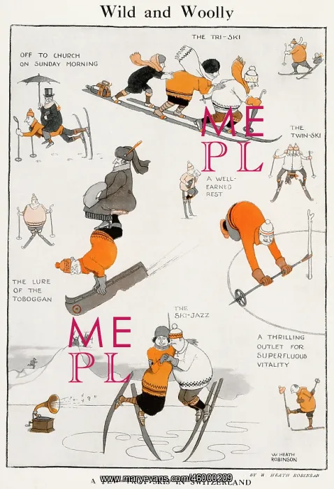 : Wild and Woolly by William Heath Robinson : Wild and Woolly by William Heath Robinson
