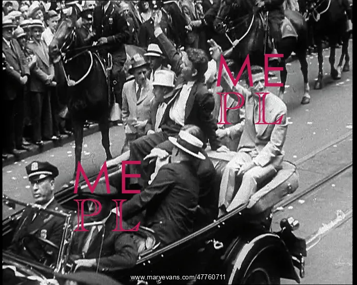 : Wiley Post Sitting in a Car with Other Men : Wiley Post Sitting in a Car with Other Men