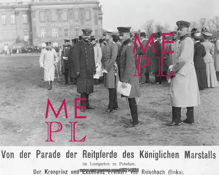 : Wilhelm - crown prince - Germany - Hohenzollern - Militaer und Paraden : Wilhelm - crown prince - Germany - Hohenzollern - Militaer und Paraden