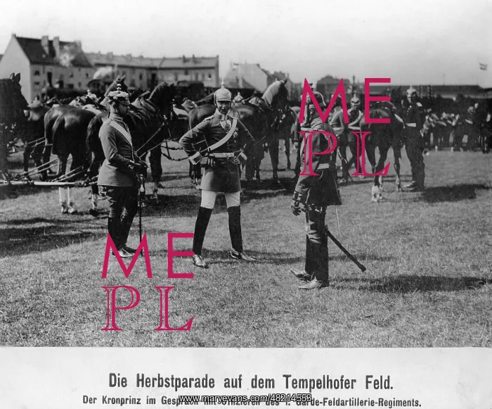 : Wilhelm - crown prince - Germany - Hohenzollern - Militaer und Paraden : Wilhelm - crown prince - Germany - Hohenzollern - Militaer und Paraden