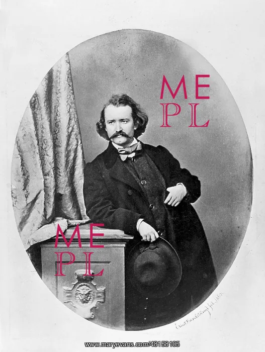 : Wilhelm Busch, 1860 : Wilhelm Busch, 1860