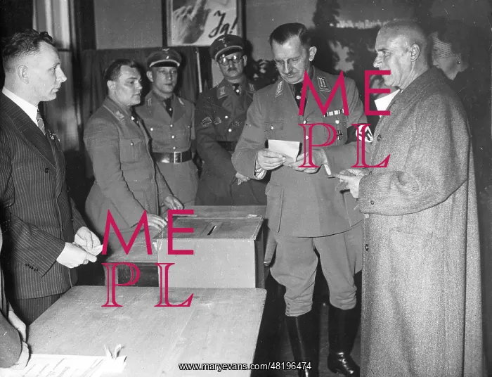 : Wilhelm Frick votes, 1938 : Wilhelm Frick votes, 1938