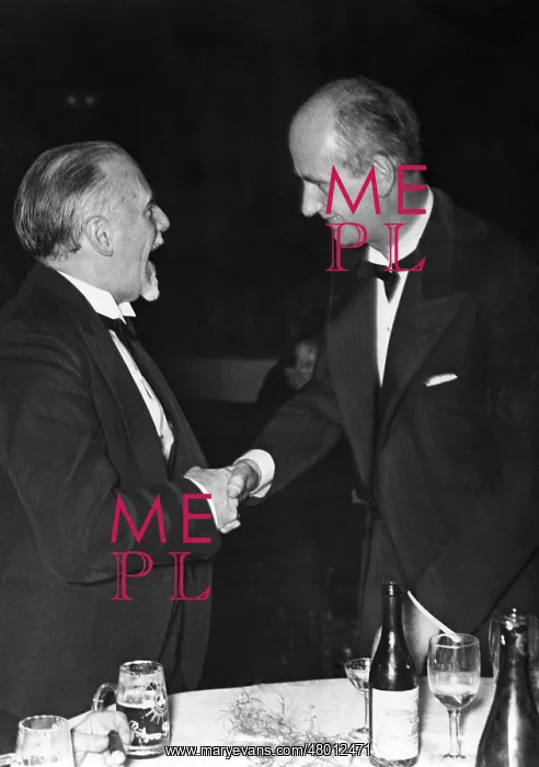 : Wilhelm Furtwaengler and Thomas Beecham, 1936 : Wilhelm Furtwaengler and Thomas Beecham, 1936