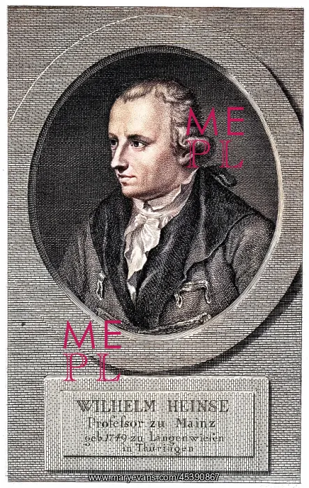 : WILHELM HEINSE : WILHELM HEINSE