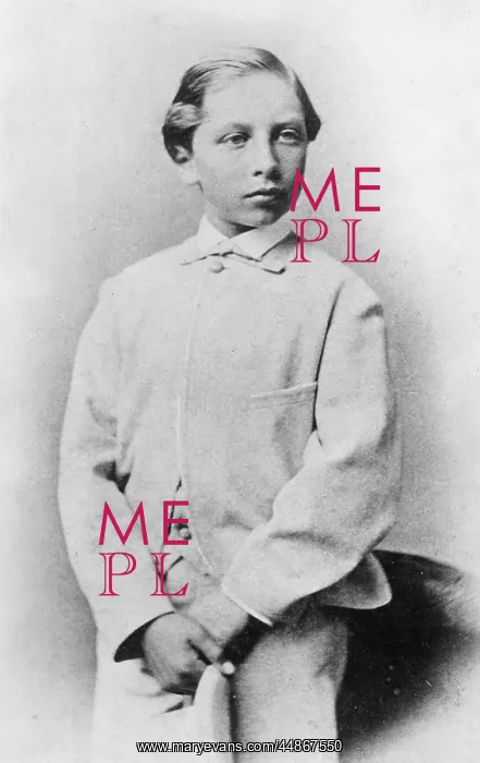 : WILHELM II AS A BOY : WILHELM II AS A BOY