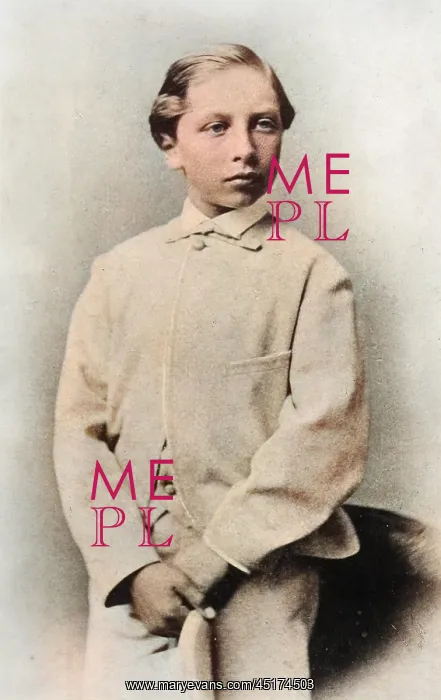 : WILHELM II AS A BOY : WILHELM II AS A BOY