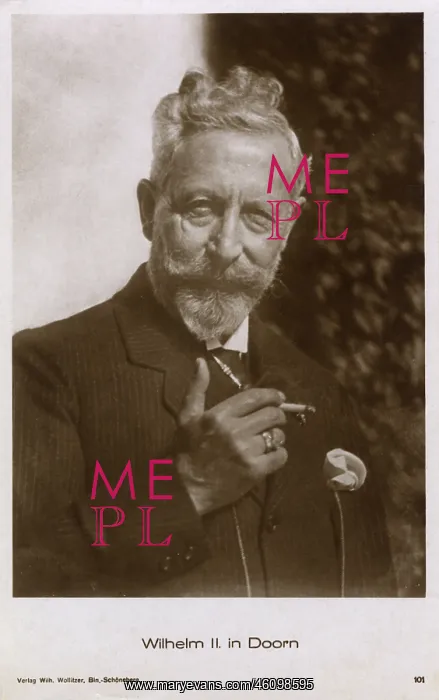 : Wilhelm II at Doorn, The Netherlands : Wilhelm II at Doorn, The Netherlands