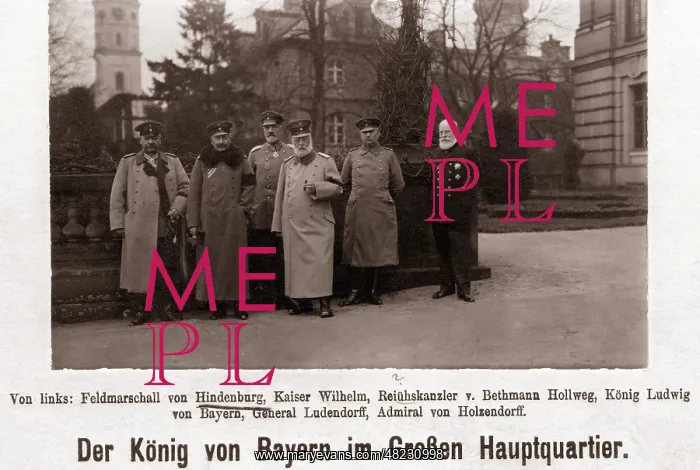 : Wilhelm II at the headquarters : Wilhelm II at the headquarters
