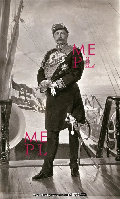 : Wilhelm II in naval uniform, 1889 : Wilhelm II in naval uniform, 1889