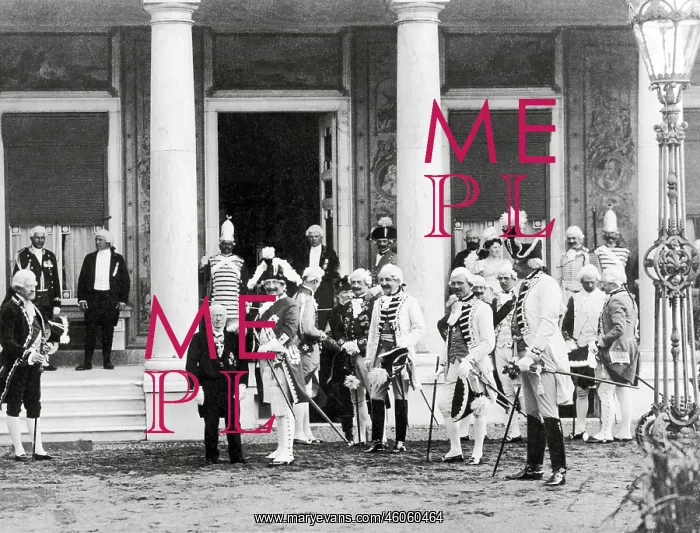 : Wilhelm II and his officers : Wilhelm II and his officers