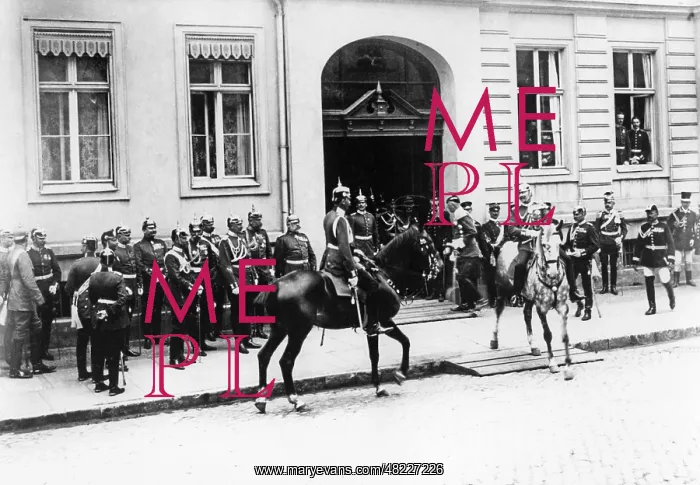 : Wilhelm II in Potsdam, 1901 : Wilhelm II in Potsdam, 1901