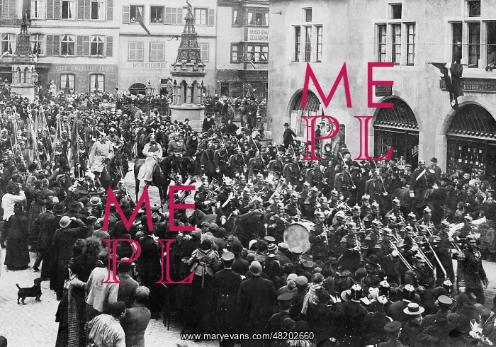 : Wilhelm II in Strassburg, 1899 : Wilhelm II in Strassburg, 1899