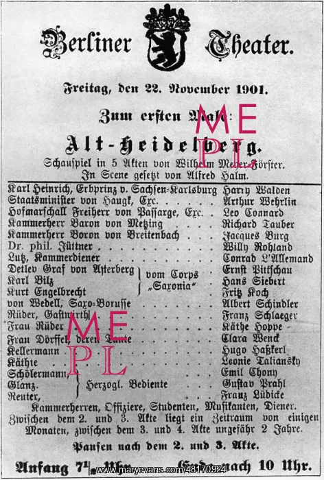 : Wilhelm Meyer-Foerster : Wilhelm Meyer-Foerster