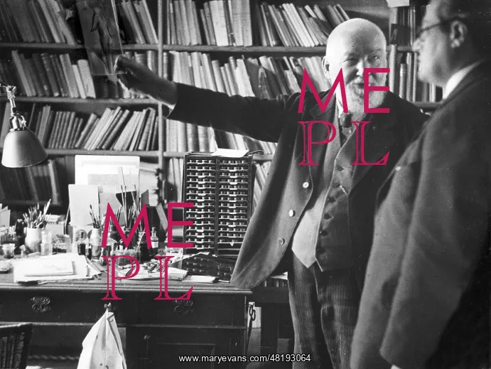 : Wilhelm Ostwald in his laboratory, 1931 : Wilhelm Ostwald in his laboratory, 1931