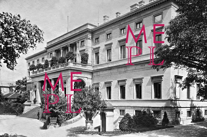 : The Wilhelm Palace in Stuttgart, 1908 : The Wilhelm Palace in Stuttgart, 1908
