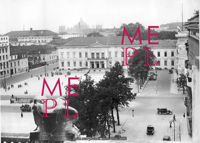 : Wilhelmplatz in Berlin, 1936 : Wilhelmplatz in Berlin, 1936