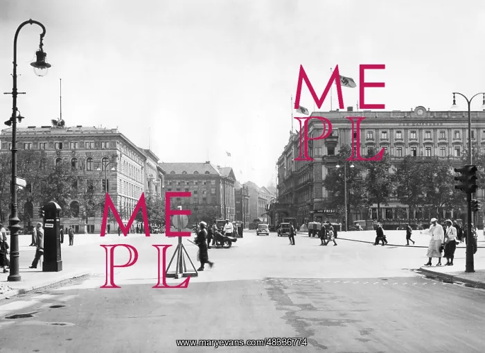 : Wilhelmplatz in Berlin, 1937 : Wilhelmplatz in Berlin, 1937