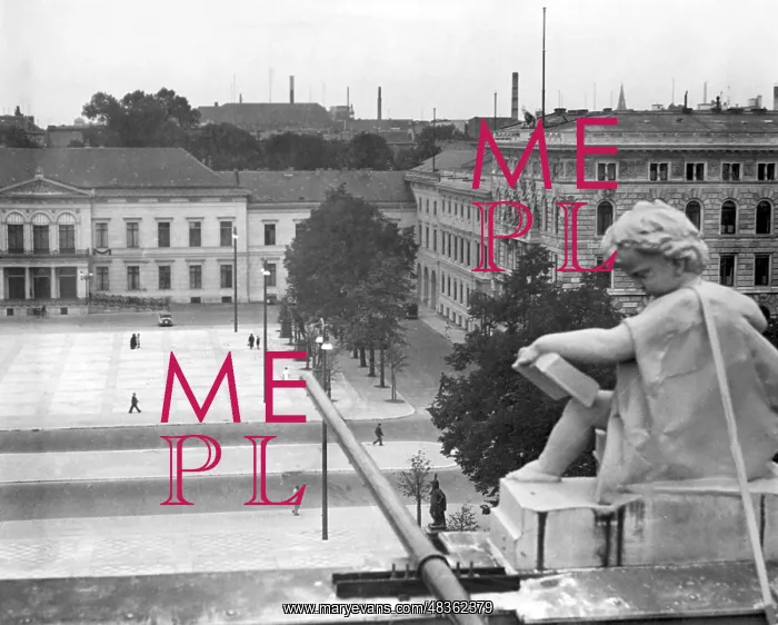 : Wilhelmplatz in Berlin, 1937 : Wilhelmplatz in Berlin, 1937