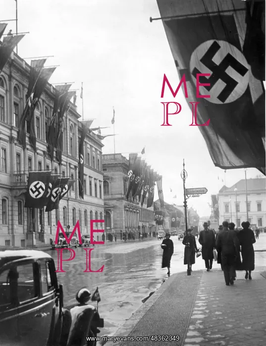 : Wilhelmstrasse in Berlin-Mitte, 1938 : Wilhelmstrasse in Berlin-Mitte, 1938