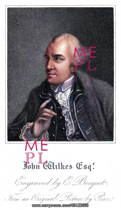  : WILKES. JOHN WILKES alderman and radical statesman