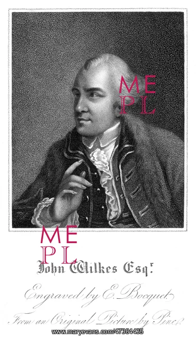  : WILKES. JOHN WILKES alderman and radical statesman
