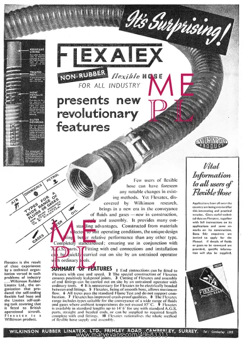 : Wilkinson Rubber Linatex - Flexatex : Wilkinson Rubber Linatex - Flexatex
