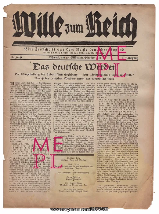 : Wille zum Reich : Wille zum Reich