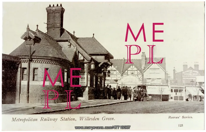  : Willesden Green Underground Station, street view