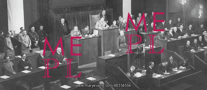 : Willhelm Frick at the opening of the Reichstag : Willhelm Frick at the opening of the Reichstag
