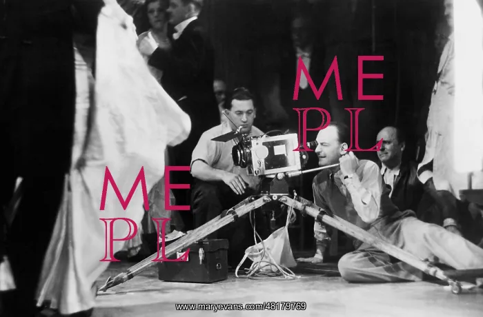 : Willi Forst during the filming for Maskerade, 1934 : Willi Forst during the filming for Maskerade, 1934