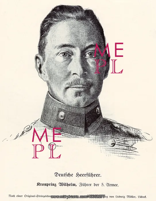 : William, 6.5.1882 - 20.7.1951, German Crown Prince : William, 6.5.1882 - 20.7.1951, German Crown Prince