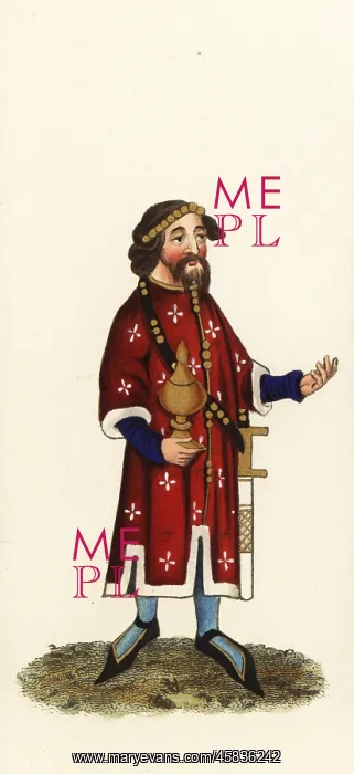 : William de Albeneis, Pincerna Regis, with goblet and sword : William de Albeneis, Pincerna Regis, with goblet and sword