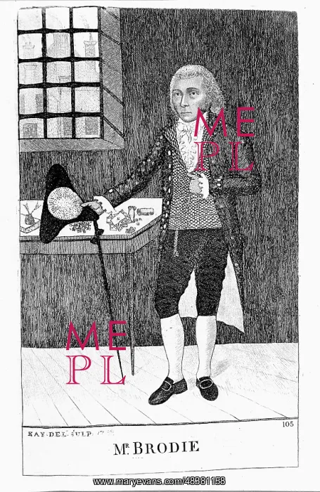 : William Brodie (d1788) prosperous Edinburgh cabinetmaker : William Brodie (d1788) prosperous Edinburgh cabinetmaker