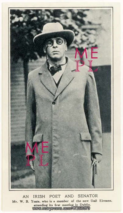 : WILLIAM BUTLER YEATS : WILLIAM BUTLER YEATS