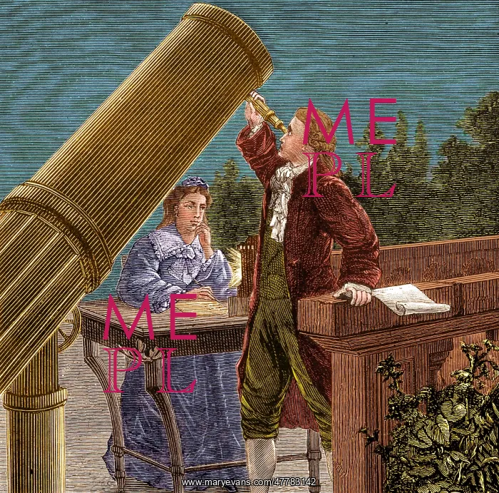  : William and Caroline Herschel, German Astronomers