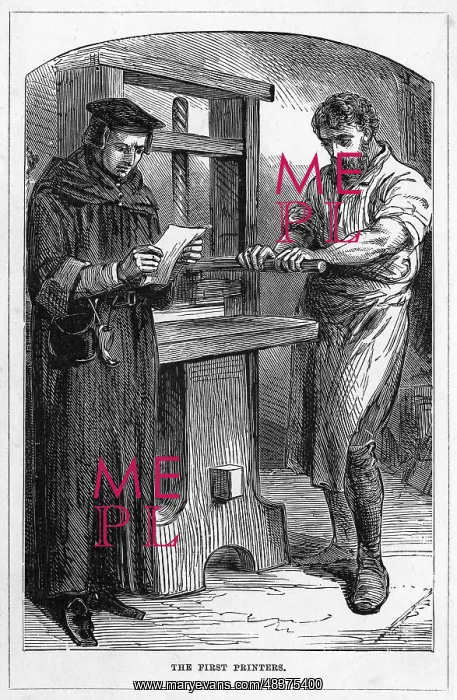 : William Caxton (c1422-1491) the first man to print : William Caxton (c1422-1491) the first man to print