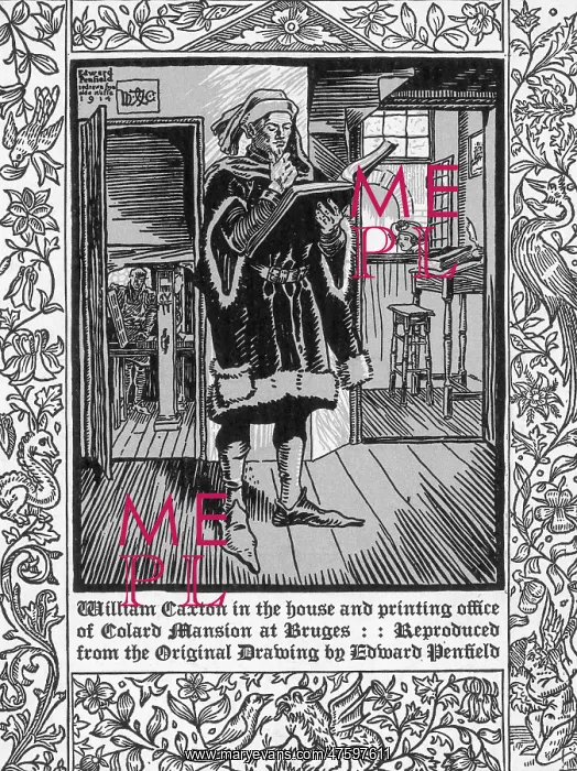 : William Caxton, English Printer : William Caxton, English Printer