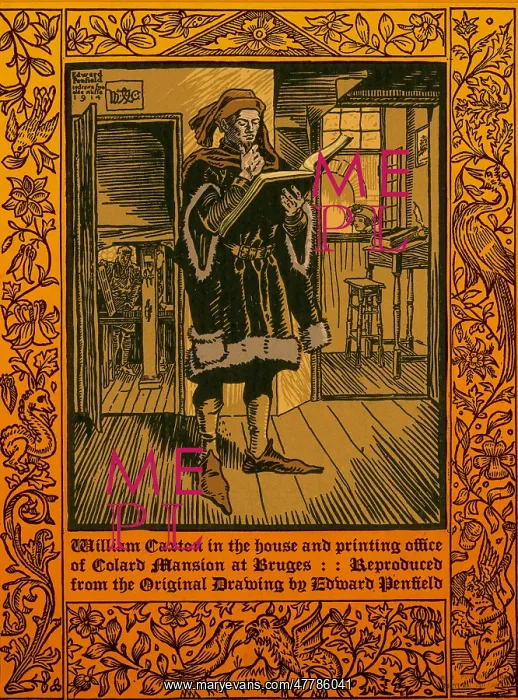 : William Caxton, English Printer : William Caxton, English Printer