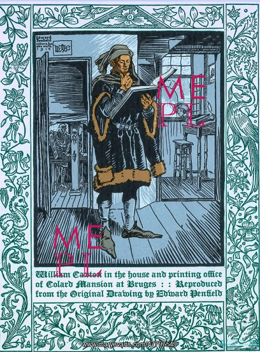 : William Caxton, English Printer : William Caxton, English Printer