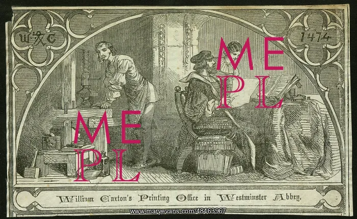 : William Caxton's Printing Office in Westminster Abbey : William Caxton's Printing Office in Westminster Abbey