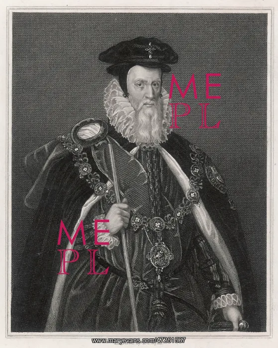 : WILLIAM CECIL LORD BURGHLEY : WILLIAM CECIL LORD BURGHLEY