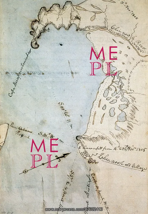 : William Clark's Map of Gray's Bay : William Clark's Map of Gray's Bay