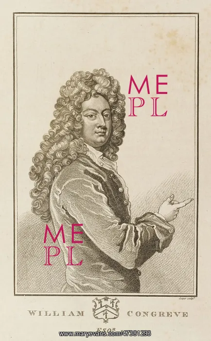 : WILLIAM CONGREVE : WILLIAM CONGREVE