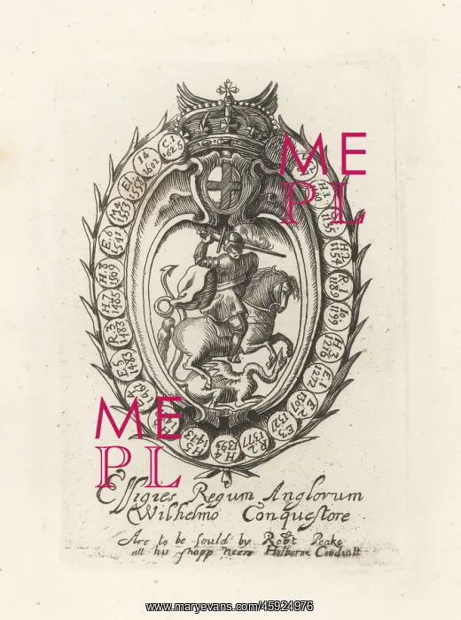 : William the Conqueror as Saint George : William the Conqueror as Saint George
