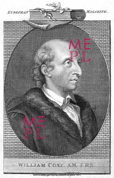 : WILLIAM COXE : WILLIAM COXE
