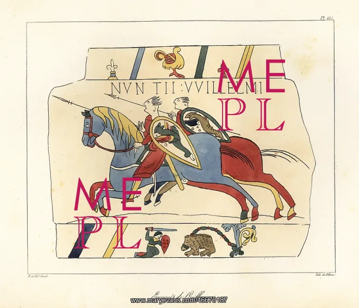 : William Duke of Normandy's messengers riding to : William Duke of Normandy's messengers riding to
