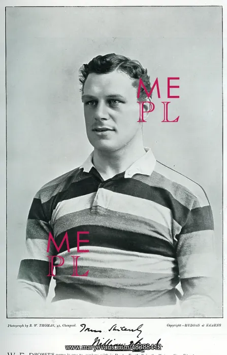 : William E Bromet, English rugby player : William E Bromet, English rugby player