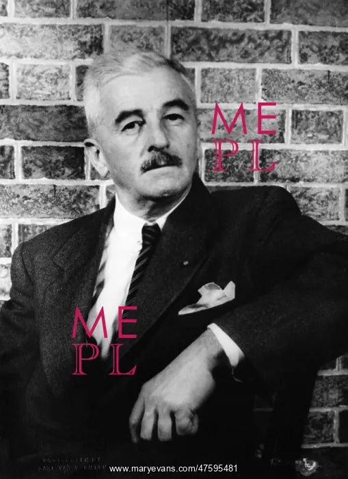 : William Faulkner, American Author : William Faulkner, American Author